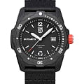 Luminox Luminox Bear Grylls Survival ECO NO PLANET B XB.3722.ECO  XB.3722.ECO кварцевые мужские часы черный циферблат, браслет нейлон — вид спереди