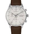 Jacques Lemans Jacques Lemans Classic 1-2163B  1-2163B кварцевые мужские часы белый циферблат, браслет кожаный — вид спереди