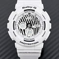 Casio Casio Baby-G BA-120WLP-7ADR кварцевые женские часы часы крупный план  циферблата