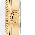 Michael Kors Michael Kors Lexington MK4746  американские женские часы на браслете кожаный боковой вид