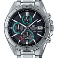 Casio Casio Edifice EFS-S510D-1B EFS EFS-S510D-1B кварцевые мужские часы черный циферблат, браслет нержавеющая сталь — вид спереди