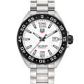 TAG Heuer TAG Heuer Formula 1 WAZ1111.BA0875  WAZ1111.BA0875 кварцевые мужские часы белый циферблат, браслет нержавеющая сталь — вид спереди