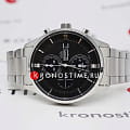 Orient Orient Chronograph RA-TY0002B кварцевые мужские часы часы, крупный план черный циферблат