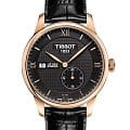 Tissot Tissot Le Locle Automatic Petite Seconde T006.428.36.058.00 Le Locle Automatic T0064283605800 механические мужские часы золотой циферблат, браслет кожаный — вид спереди