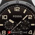 Fossil BQ2802 мужские часы застежка крупным планом