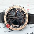 Casio Casio Edifice ECB-900GL-1BDR (ECB-900GL-1B), edifice япония мужские часы на браслете кожаный боковой вид