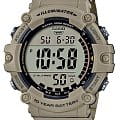 Casio Casio Collection AE-1500WH-5A  AE-1500WH-5A кварцевые мужские часы бежевый циферблат, браслет пластик — вид спереди