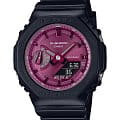 Casio Casio G-Shock GMA-S2100RB-1ADR (GMA-S2100RB-1A)  GMA-S2100RB-1A электронные женские часы розовый циферблат, браслет полимер — вид спереди