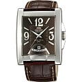 Orient Orient EVAD005T (FEVAD005T)  FEVAD005T механические мужские часы коричневый циферблат, браслет кожа + текстиль — вид спереди