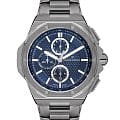 Jacques Philippe Jacques Philippe Esquire JPQGC048337  JPQGC048337 кварцевые мужские часы синий циферблат, браслет нержавеющая сталь — вид спереди