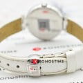 Tissot Tissot Flamingo T094.210.16.011.00 кварцевые женские часы часы крупный план белый циферблата