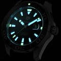 TAG Heuer TAG Heuer Aquaracer Calibre 5 Automatic WAY201A.BA0927 швейцария наручные мужские часы заводная головка с логотипом TAG Heuer