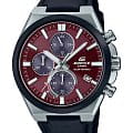 Casio Casio Edifice EQS-950BL-5AVUDF (EQS-950BL-5A) EQS EQS-950BL-5AVUDF кварцевые мужские часы  циферблат, браслет кожаный — вид спереди