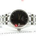 Tissot Tissot Couturier Lady T035.210.11.051.01 кварцевые женские часы часы крупный план черный циферблата