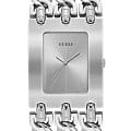 Guess GUESS W1274L1  W1274L1 кварцевые женские часы серебристый циферблат, браслет нержавеющая сталь — вид спереди