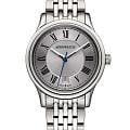 Aerowatch Aerowatch Les Grandes Classiques 24962 AA01 M  24962 AA01 M кварцевые мужские часы серебристый циферблат, браслет нержавеющая сталь — вид спереди