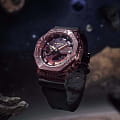 Casio Casio G-Shock GM-2100MWG-1ADR, g-shock япония мужские часы на браслете каучук боковой вид