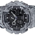 Casio Casio G-Shock GA-100MM-8A, g-shock япония мужские часы на браслете пластик боковой вид