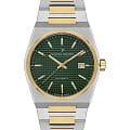 Jacques Philippe Jacques Philippe Aurora JPAGS5473X8  JPAGS5473X8 механические мужские часы зеленый циферблат, браслет сталь с ip покрытием — вид спереди