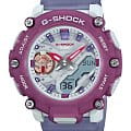 Casio Casio G-Shock GMA-S2200PE-6ADR  GMA-S2200PE-6ADR электронные женские часы серый циферблат, браслет пластик — вид спереди