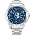 Kenneth Cole Kenneth Cole Modern Classic KCWGG2218006  KCWGG2218006 кварцевые мужские часы синий циферблат, браслет нержавеющая сталь — вид спереди