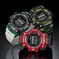 Casio Casio G-Shock GBD-100SM-1A7 электронные мужские часы часы крупный план черный циферблата