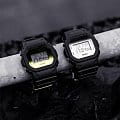 Casio DW-5600BBMA-1E мужские часы застежка крупным планом