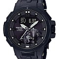 Casio Casio Pro Trek PRW-7000FC-1 PRW PRW-7000FC-1 кварцевые мужские часы черный циферблат, браслет полимер — вид спереди