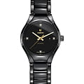 Rado Rado True Automatic Diamonds R27242712 Automatic R27242712 механические женские часы перламутровый циферблат, браслет высокотехнологичная керамика — вид спереди