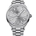 Mido Mido Multifort Patrimony Powerwind M040.407.11.031.00  M0404071103100 механические мужские часы серый циферблат, браслет нержавеющая сталь — вид спереди