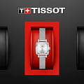 Tissot Tissot Lovely Square T058.109.11.036.00, t-lady швейцария женские часы на браслете нержавеющая сталь боковой вид