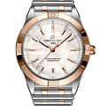 Breitling Breitling Chronomat Automatic 36 U10380101A2U1  U10380101A2U1 механические женские часы перламутровый циферблат, браслет сталь + золото — вид спереди