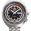 Orient Orient Sporty RA-AA0E05B1 (RA-AA0E05B19B)  RA-AA0E05B19B механические мужские часы синий циферблат, браслет нержавеющая сталь — вид спереди