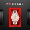 Tissot Tissot PR 100 Sport Chic Chronograph T101.917.22.151.00, t-classic швейцария женские часы на браслете сталь c pvd покрытием боковой вид