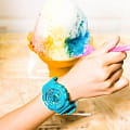 Casio Casio G-Shock GMA-S110VC-2A , наручные женские часы фото под углом