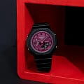 Casio Casio G-Shock GMA-S2100RB-1ADR (GMA-S2100RB-1A) япония наручные женские часы заводная головка с логотипом Casio