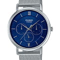 Casio Casio Collection MTP-B300M-2A  MTP-B300M-2A кварцевые мужские часы синий циферблат, браслет нержавеющая сталь — вид спереди