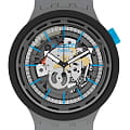 Swatch Swatch Big Bold Swatch Pay! SO27M104-5300  SO27M104-5300 кварцевые мужские часы цветной циферблат, браслет силикон — вид спереди