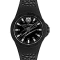 Plein Sport Plein Sport Thunderstorm Chrono PSBBA0423  PSBBA0423 кварцевые мужские часы черный циферблат, браслет силикон — вид спереди