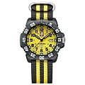 Luminox Luminox A.3955.SET  A.3955.SET кварцевые мужские часы желтый циферблат, браслет кожа + текстиль — вид спереди