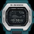 Casio Casio G-Shock GBX-100-2DR (GBX-100-2) электронные мужские часы часы крупный план черный циферблата
