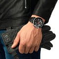 Tissot Tissot T-Race MotoGP Automatic Chronograph T115.427.27.057.00 T Race, наручные мужские часы фото под углом
