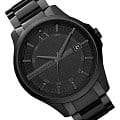Armani Exchange Armani Exchange Hampton AX2104,  италия мужские часы на браслете сталь с ip покрытием боковой вид