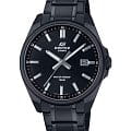 Casio Casio Edifice EFV-150DC-1AVUDF (EFV-150DC-1A) EFV EFV-150DC-1A кварцевые мужские часы черный циферблат, браслет нержавеющая сталь с ip-покрытием — вид спереди