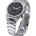 Casio Casio Edifice EFS-S570D-1AUDF (EFS-S570D-1A) кварцевые мужские часы часы крупный план черный циферблата