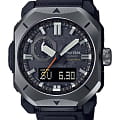 Casio Casio Pro Trek PRW-6900Y-1DR (PRW-6900Y-1) PRW PRW-6900Y-1 кварцевые мужские часы черный циферблат, браслет пластик — вид спереди