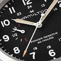Hamilton Hamilton Khaki Field Mechanical Power Reserve 40mm H69509130 мужские часы черный циферблат на запястье
