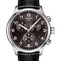 Tissot Tissot Chrono XL Classic T116.617.16.057.00 Chrono XL T1166171605700 кварцевые мужские часы  серый циферблат, браслет кожаный — вид спереди