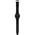 Swatch SO28B113 женские часы застежка крупным планом