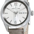 Hamilton Hamilton Broadway Day Date Quartz H43311915  наручные мужские часы фото под углом.